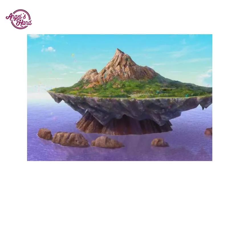 Руки ангела 5ddiy алмазов картина крестом Стразы &quotострова&quot Diamond Вышивка