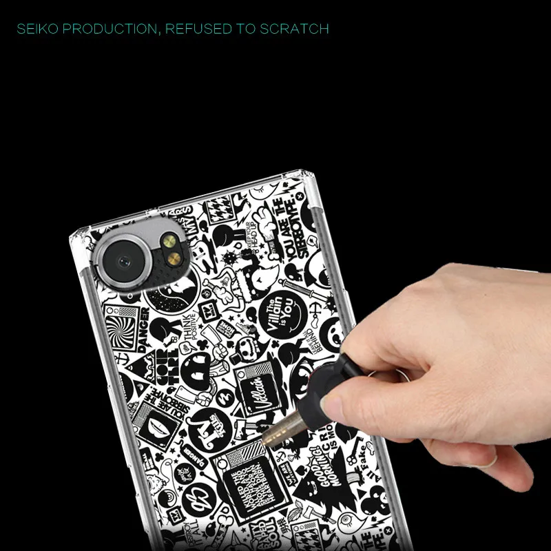 Чехол для BlackBerry Keyone/DTEK 70 с милым мультяшным рисунком мягкий силиконовый чехол из