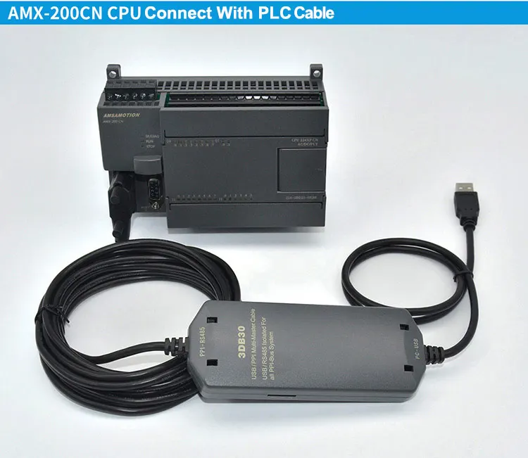 Amsamotion CPU224XP S7-200CN PLC DC/DC 14 вход 10 выход 6ES7 214-2AD23-0XB8 транзистор выход цифровой вход PLC