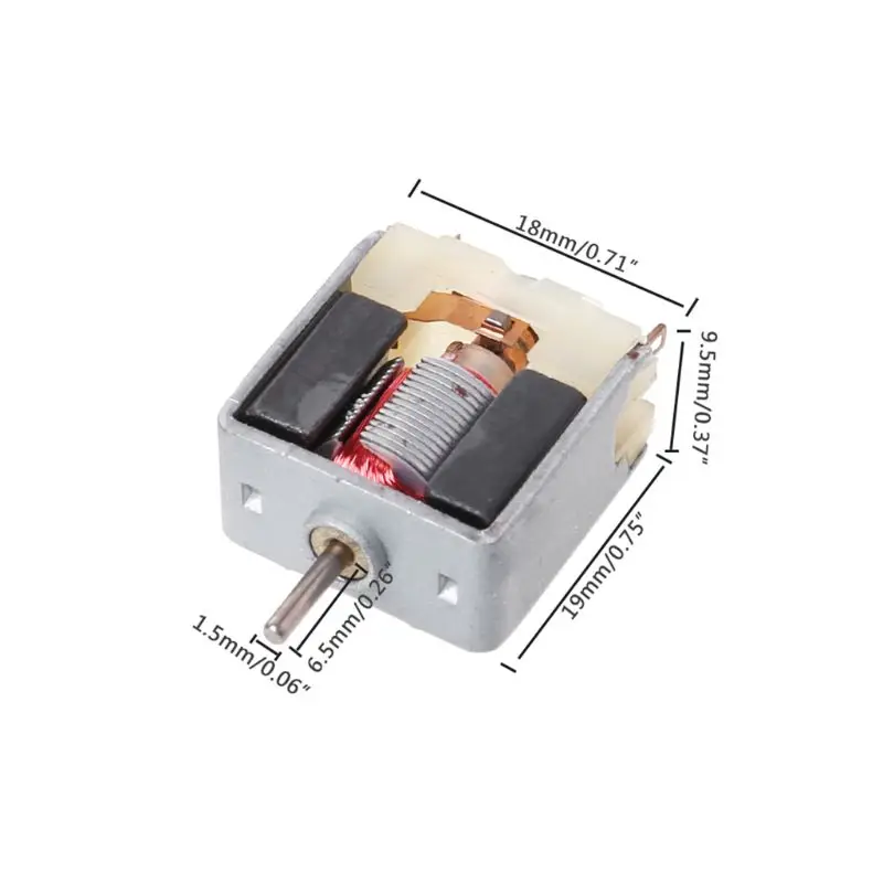 2 шт. DC3V 020 DC мотор квадратный Мини DIY двигатели научная игрушки для экспериментов