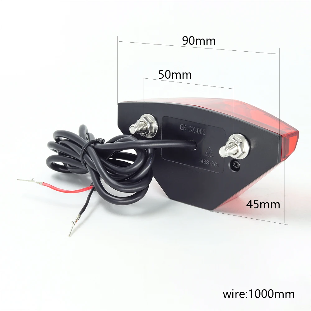 Onature ebike light набор с 70 lux e велосипедная фара и задняя часть электровелосипеда Свет Вход DC6V 12V 24V 36V 48V 60V светодиодный Электрический свет для велосипеда