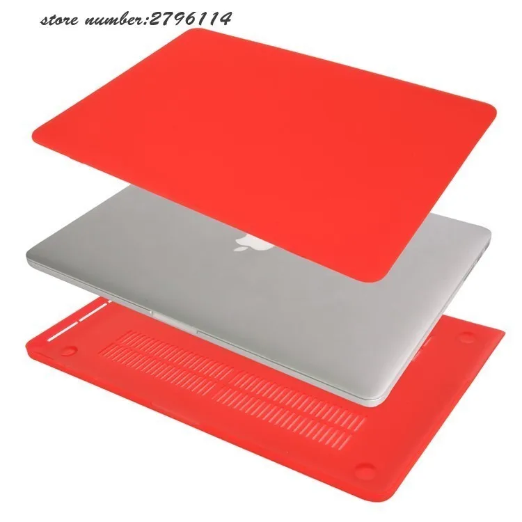 Жесткий Кристальный матовый чехол-накладка для MacBook Air 11 air 13 дюймов A1466 A1932 Pro 13 15 retina A1706 A1708 A1989