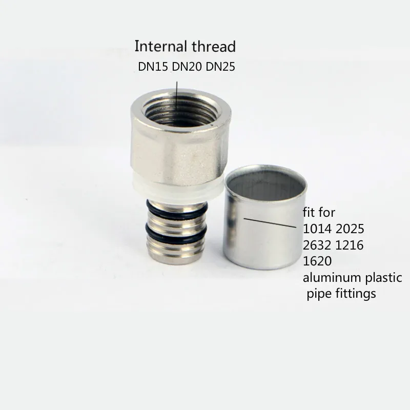Алюминиевые пластиковые композитные фитинги для труб прямой трубный