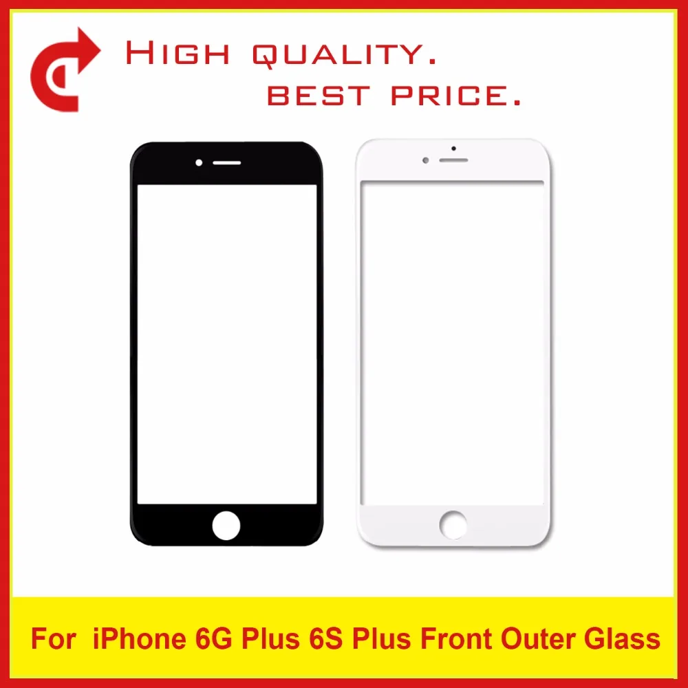 Высокое качество 5 &quotдля iPhone 6 GPlus SPlus P 6SP Сенсорная панель экрана передняя внешняя