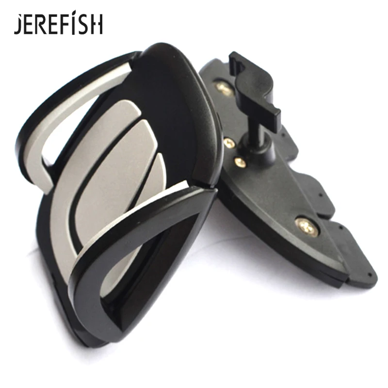 JERERFISH CD слот держатель для телефона с поворотом на 360 градусов универсальная подставка автомобильный держатель для телефона Автомобильная Подставка для телефона