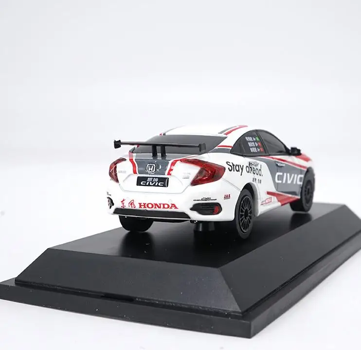 Оригинальная гоночная модель из сплава 1:43 высокая имитация Honda Civic металлические