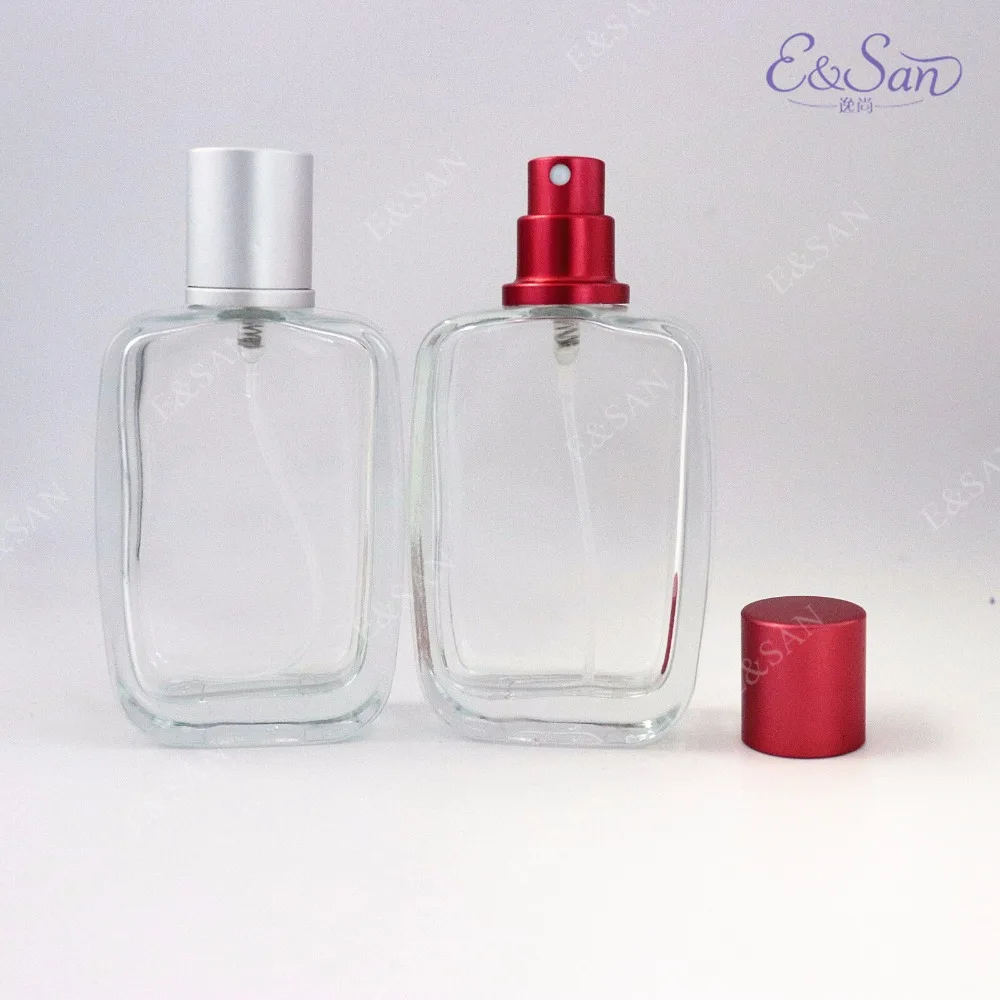 PT202-50ML овальный, прозрачный стеклянная бутылка для духов распылитель косметический пустой бутылки 100 шт./лот