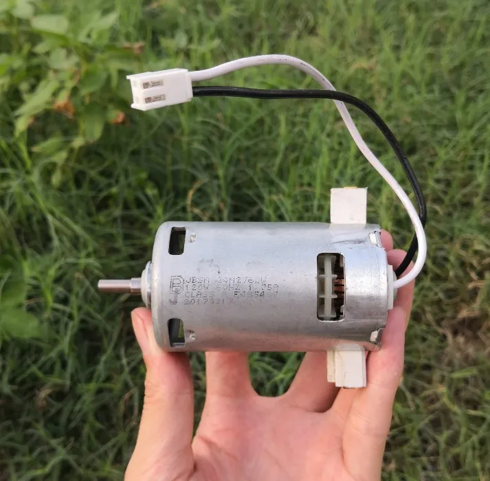 Высокая мощность 12V~ 120V Мотор двойной шариковый подшипник 77*47mm 120V 1.75A 15000RPM более длинная углеродная щетка
