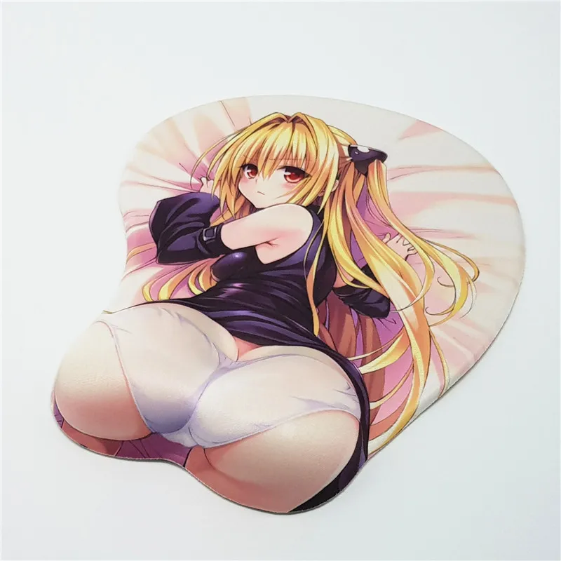 To Love RU Golden Darkness игровой коврик для мышки с Аниме Коврик для мыши Сексуальная Большая мягкая грудь 3D коврик для мыши h2.8 см/1," быстрая