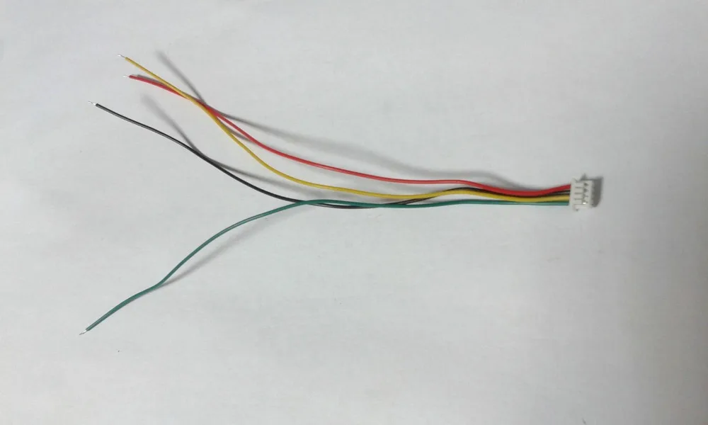 10 шт. 1 25 мм 4 контактный гнездовой разъем с проводом 28AWG 15 см Проводные