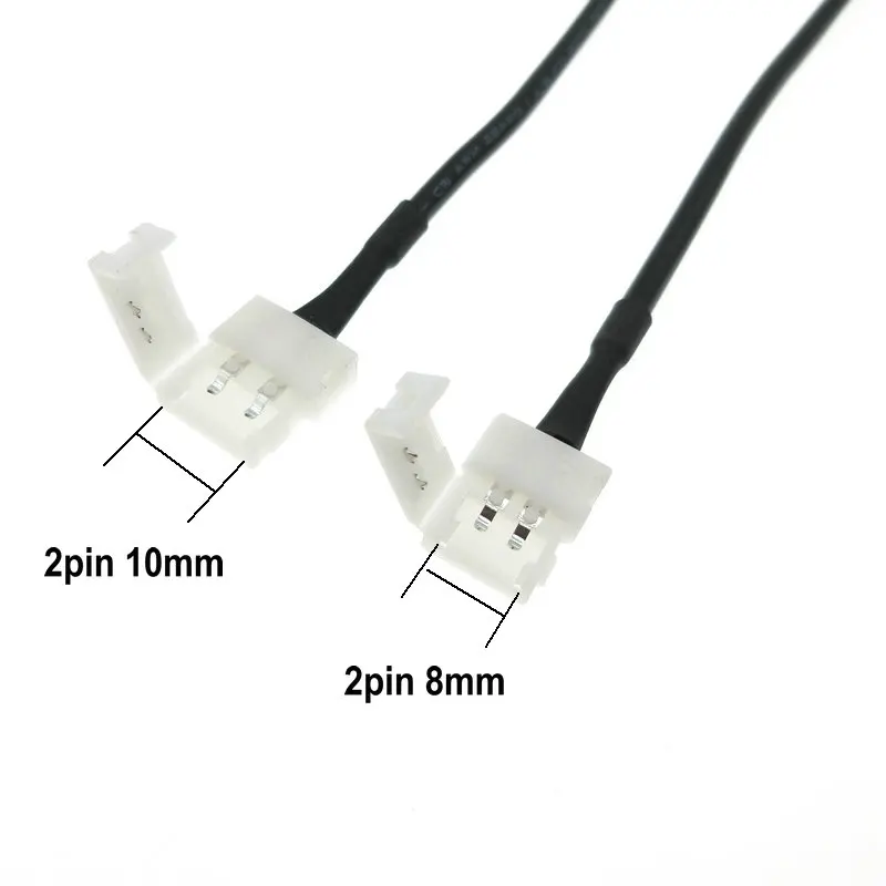 Разъем для светодиодной ленты USB 2pin 8 мм/10 мм 5 шт./лот.|connector charger|connector mini-dinadapter stroller