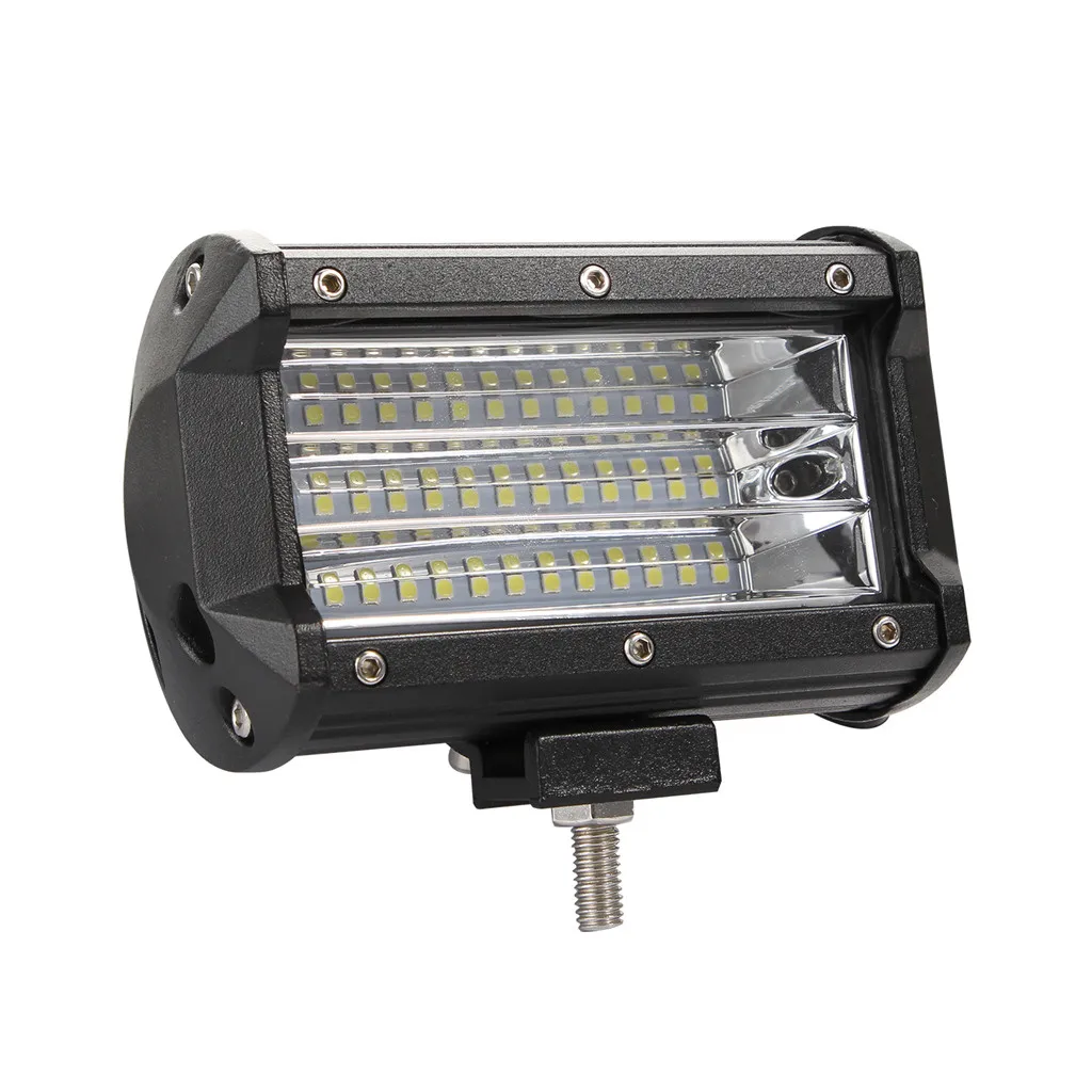 Car LED light 108W5in Combo Work Light Spotlight Off-road headlight DRL Driving Fog Lamp Truck Boat with mounting bracket | Автомобили и