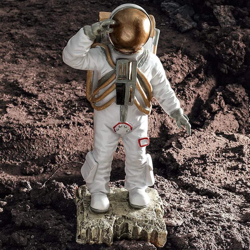 

Astronaut Figurine Room Decoration Home Decor Accents Resin Sculpture Spaceman