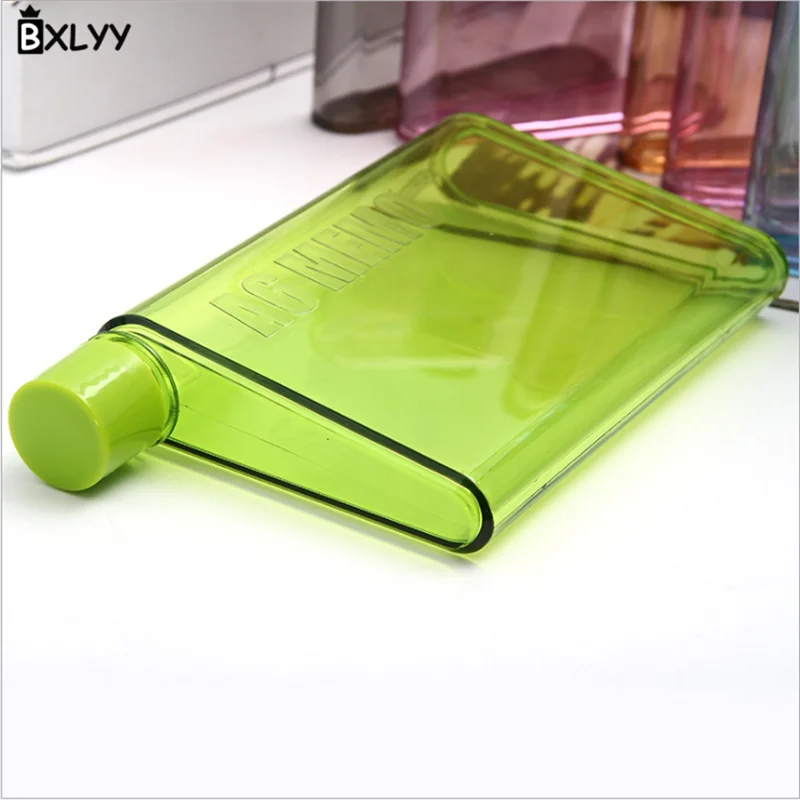 BXLYY Горячая 420 мл A5 пластиковая бутылка для воды портативная сопутствующая