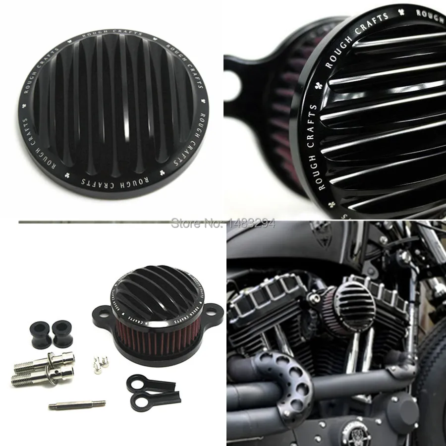 Грубые ремесла воздухоочиститель из алюминиевого сплава + система впускного