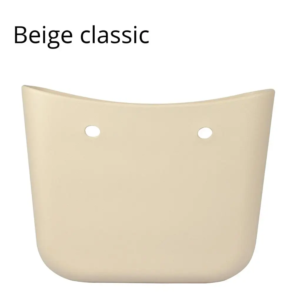 beige Классическая большая сумка EVA женские сумки модные сумки DIY водонепроницаемый стиль obag резиновая силиконовая стильная женская сумка - Цвет: beige