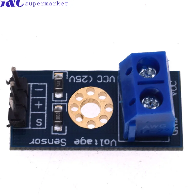 Умная электроника постоянного тока 0-25 в стандартный модуль датчика напряжения