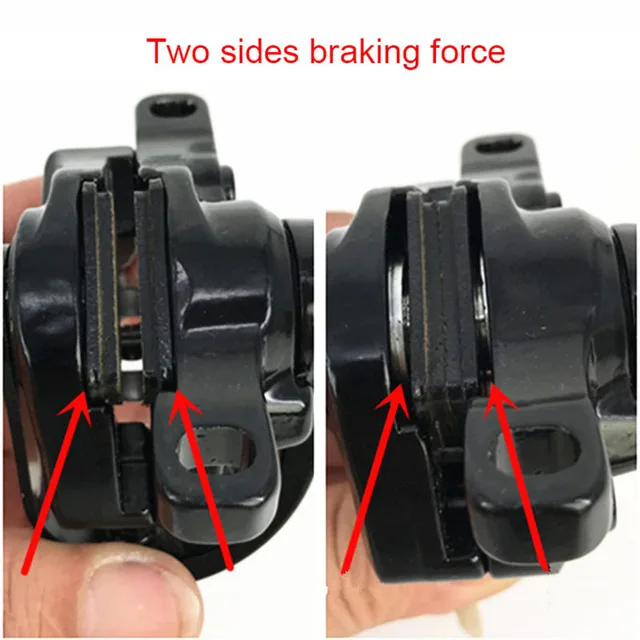 ZOOM Bicycle Disc Brake Aluminum Alloy F160 R160 Mountain Road MTB Bike Mechanical Caliper Disc Brakes Cycling Double Brake 5