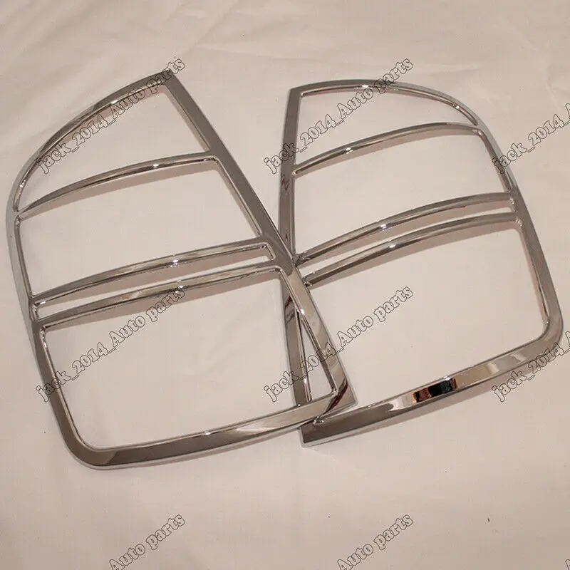 Серебристый хромированный задсветильник онарь ABS задний фонарь обшивка подходит