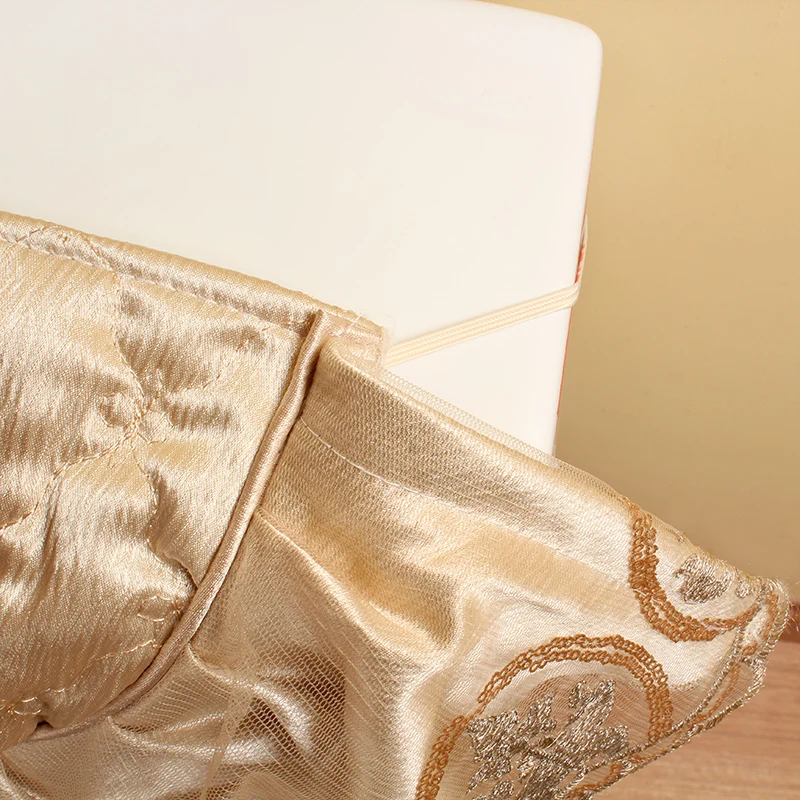 3 шт./компл. тканевый кружевной чехол для унитаза ванной комнаты с толстой молнией