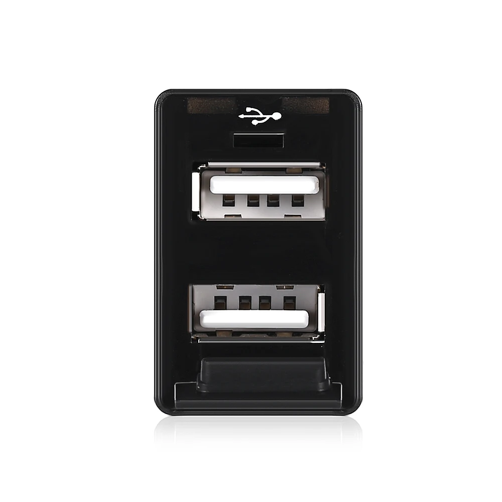 Универсальное двойное USB 2 0 автомобильное зарядное устройство с аудио портом