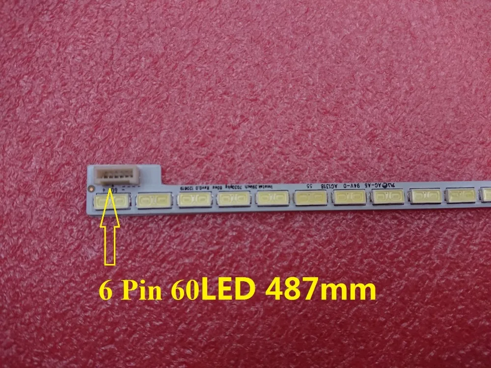 Новинка 60 светодиодов 487 мм светодиодная подсветка для телевизора LG Innotek 39 дюймов