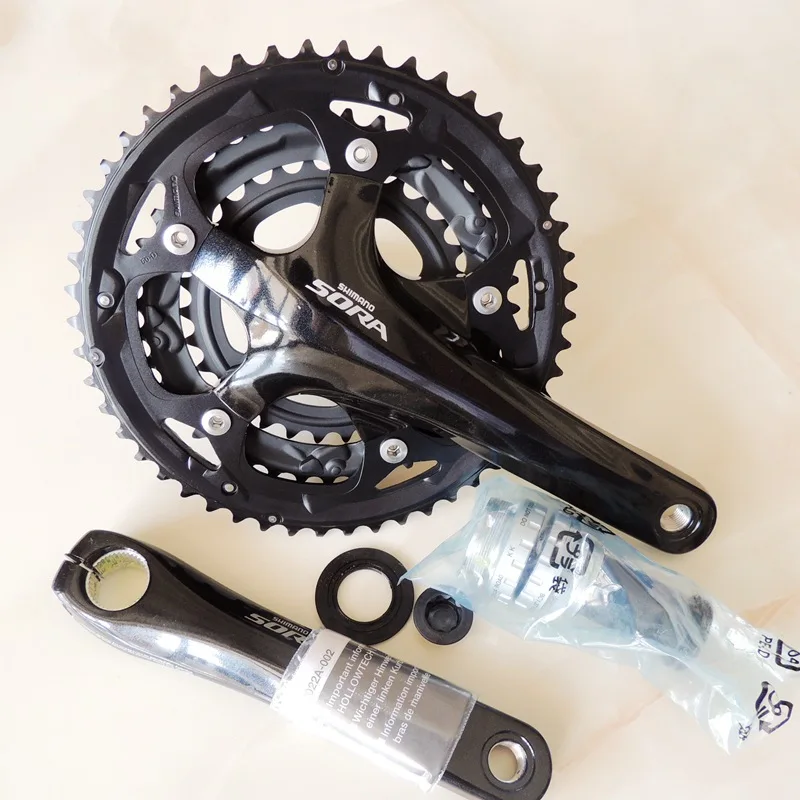 Новый и оригинальный катушки Shimano Сора FC 3503 тройной диаметра окружности болтов