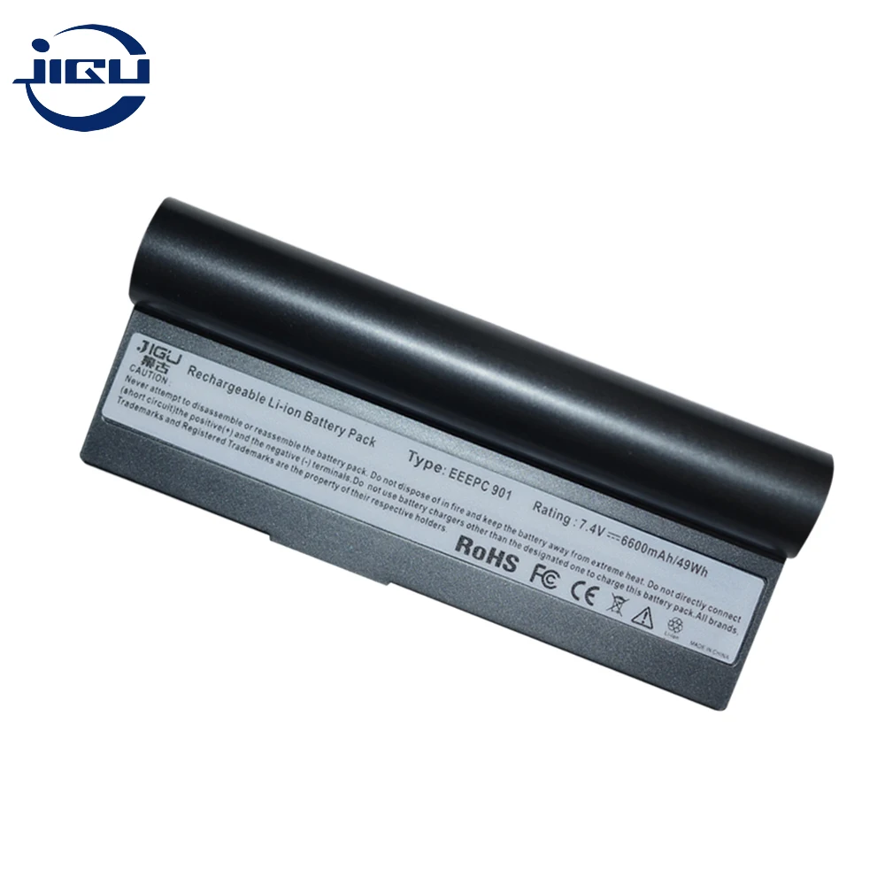 JIGU 7800Mah 6Cell Аккумулятор для ноутбука Asus AL23 901 Eee PC 1000 1000H 1000HE 1000HA 1000HG 904HD 1000HD 7 4 V|laptop
