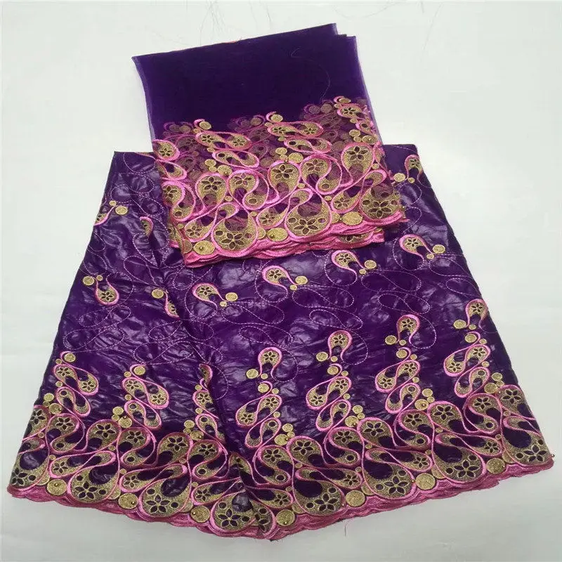 2018 Новая африканская Базен Riche Кружево Ткань Африканский высокое качество Getzner