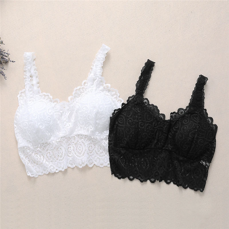 Женский сексуальный кружевной бюстгальтер без косточек бюстье топ Короткие