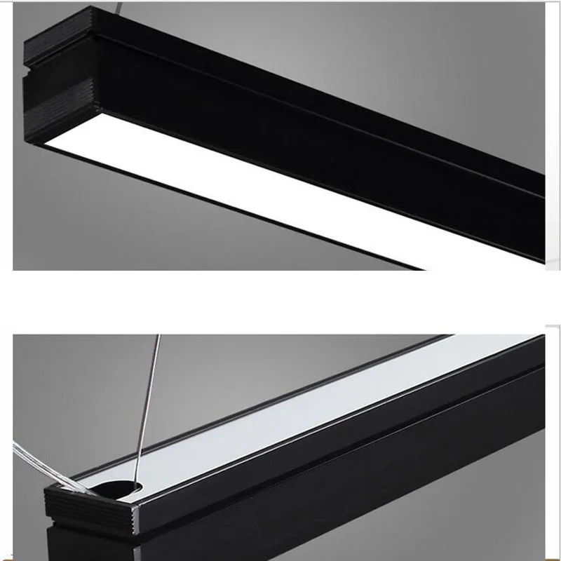 Led офисное освещение 18 Вт алюминиевые офисные люстры светодиодные полосы
