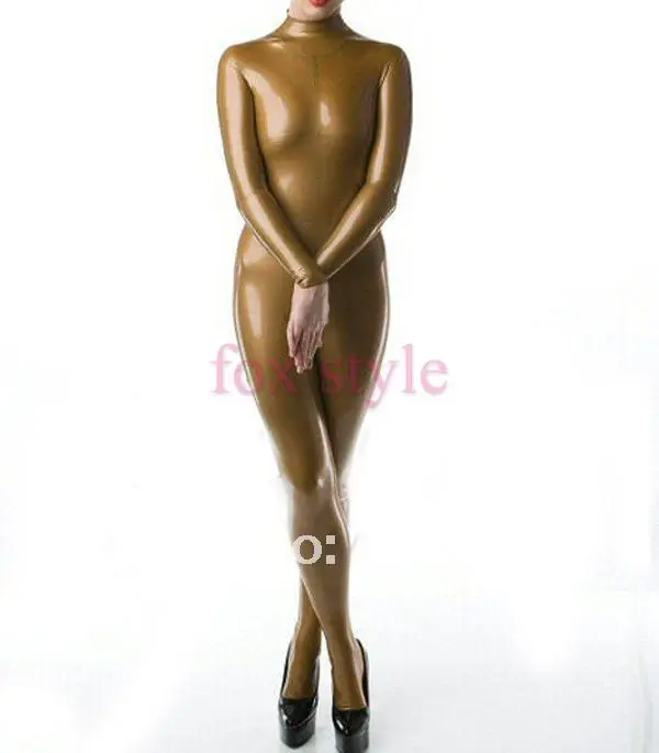 Сексуальное резиновое боди Модный комбинезон латексные Тедди с ногами|Женские