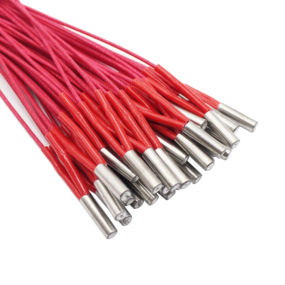 

5pcs/Lot 1M Reprap Heating Tube Reprap 12V 40W For Extruder 3D Printers Parts Heating Tube Heat Extrusion Part