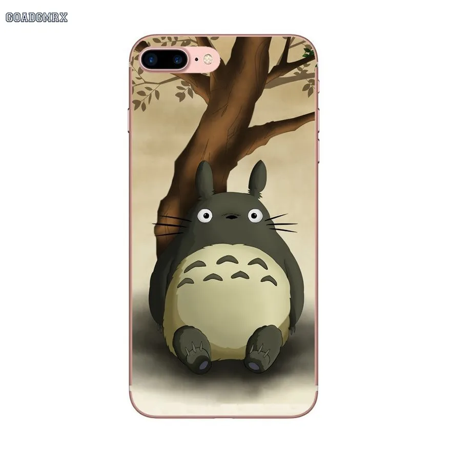 Мой сосед Тоторо фильм для Samsung Galaxy S2 S3 S4 S5 Mini Alpha S6 S7 edge S8 S9 Plus J1 Grand Prime силиконовый