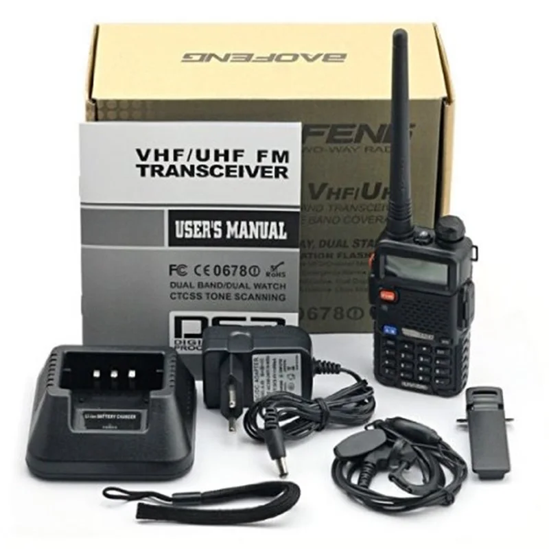 20 шт. Baofeng UV-5r двухстороннее радио uv5r UHF VHF мощный walky talky FM радио
