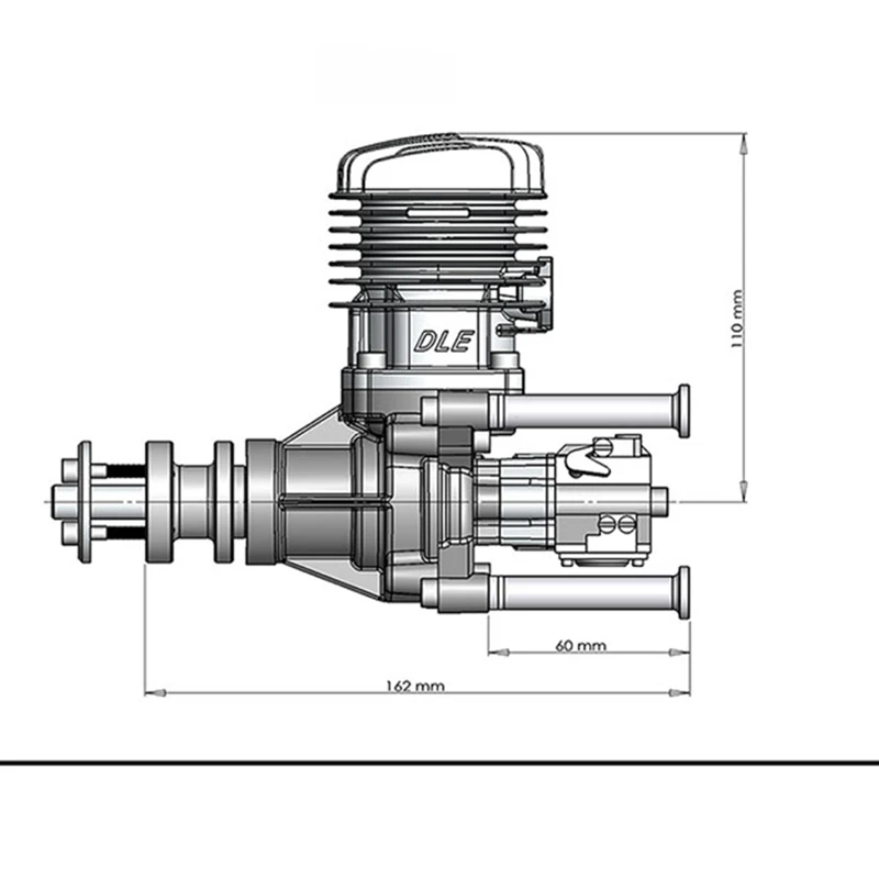 DLE 35RA original GAS Engine For Airplane model hot sell DLE35RA 35 RA DLE-35RA | Игрушки и хобби