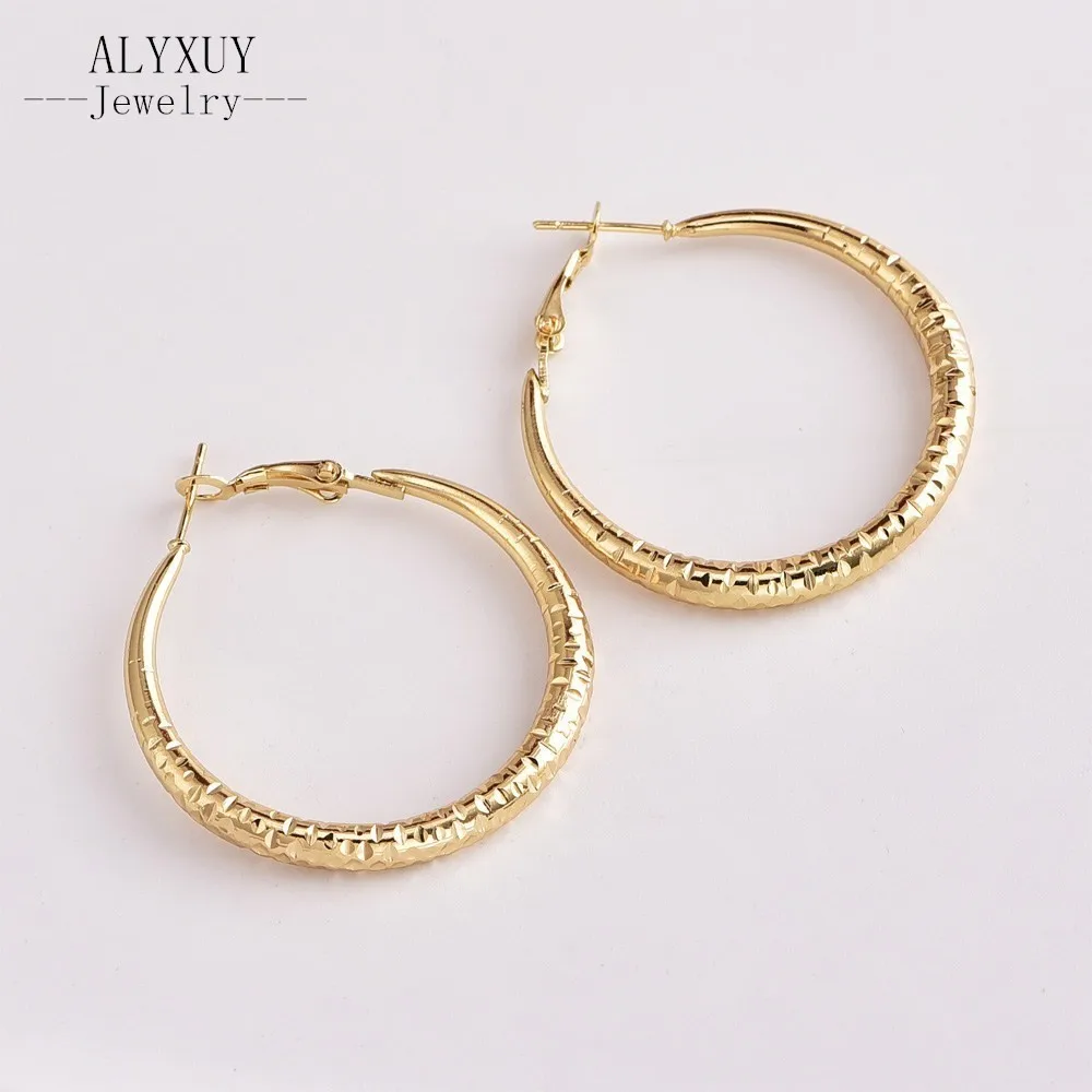 Новинка модные аксессуары в простой форме золотой серебристый цвет круглая