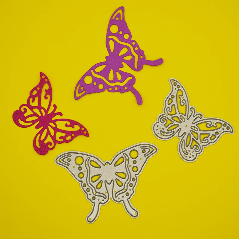 Новый с металлической бабочкой резки Скрапбукинг фигурки животных ручной работы