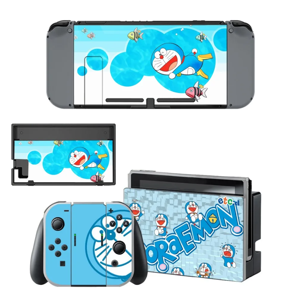 Виниловые наклейки на кожу Doraemon наклейка для консольный переключатель Nintendo и Joy-Con