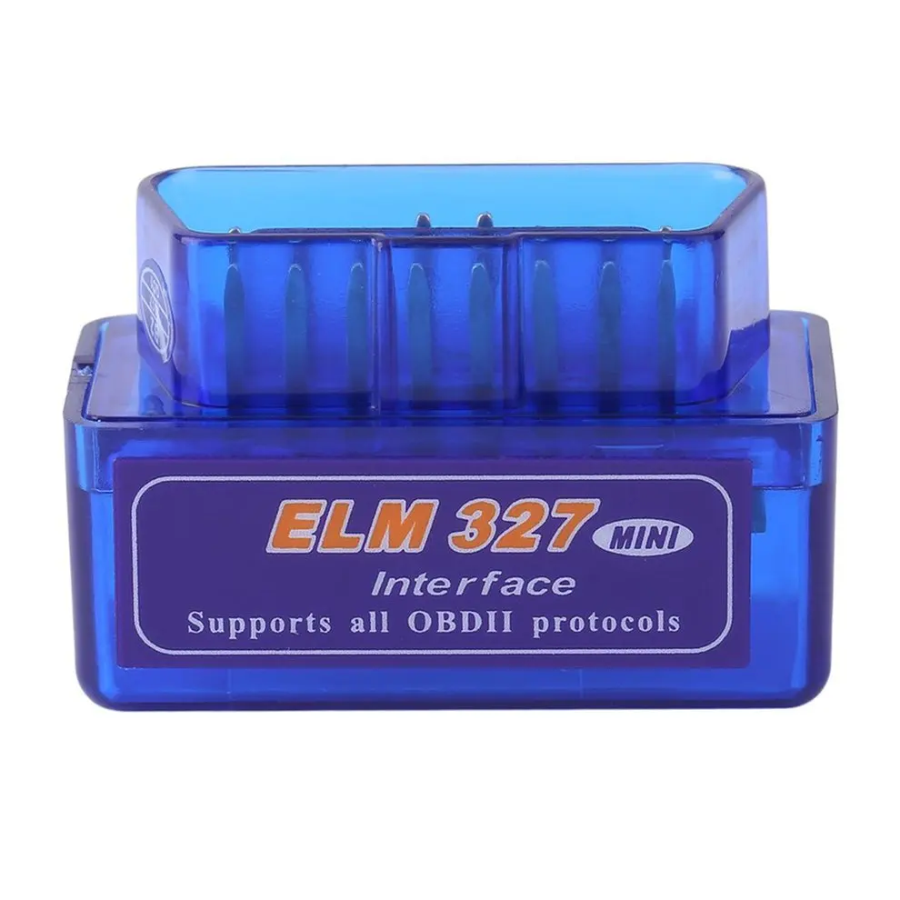Мини сканер ELM327 V2.1 OBD2 II 12 В Bluetooth автомобильный диагностический инструмент