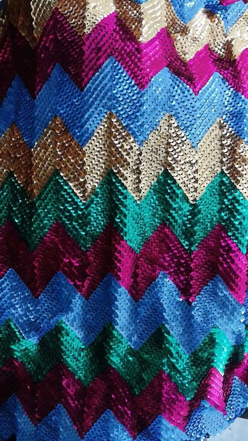 

colorful SYJ-974 embroidery tulle mesh lace fabric with sequins for evening dress