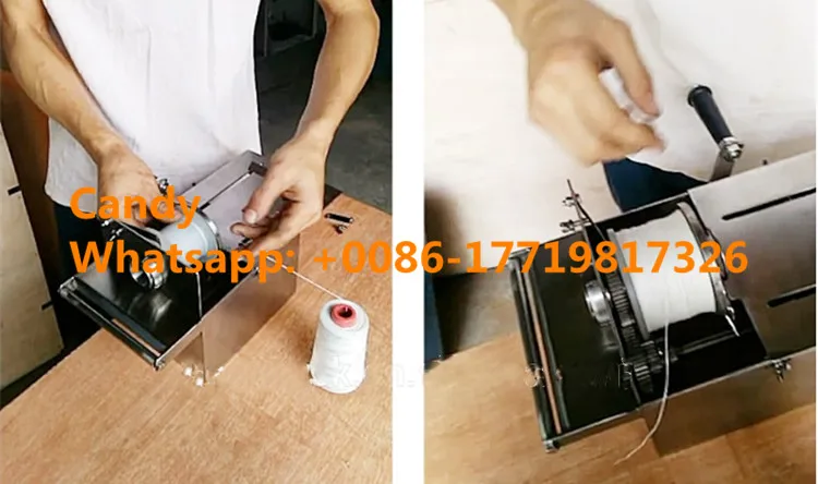 Ручной работы колбасы запечатывания захвата компоновщик галстуком бабочкой