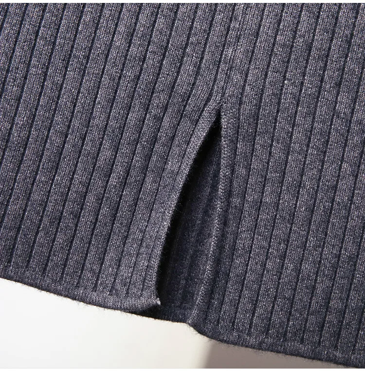 Для женщин разрез сзади облегающее элегантное платье миди юбка карандаш Осенняя