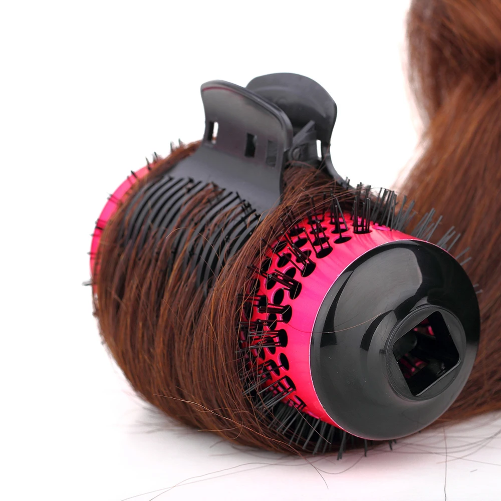 Алюминиевая круглая щетка для волос набор керамических Парикмахерская салон