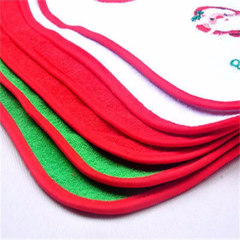 Baby Bandana Bibs Baberos Newborn Infant Santa Claus Toddler Saliva Towel Kwijl Slab Babero Dribble Christmas Gift C018 |