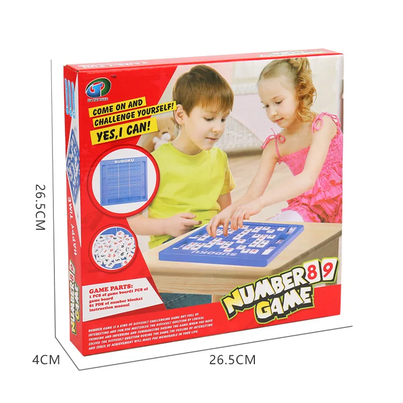 Судоку игра для детей Монтессори обучающая игрушка Развивающие игрушки
