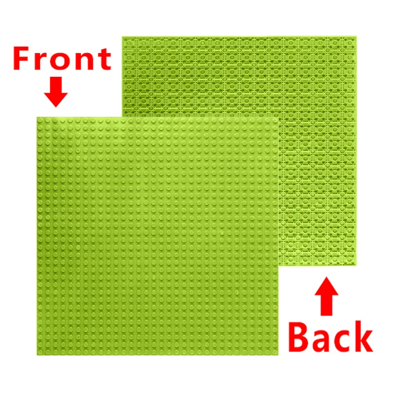 14 colors Base plate for Small Bricks Baseplates 32*32 Dots 10&quot*10&quot DIY Building Blocks Toys Compatible with major brand blocks |