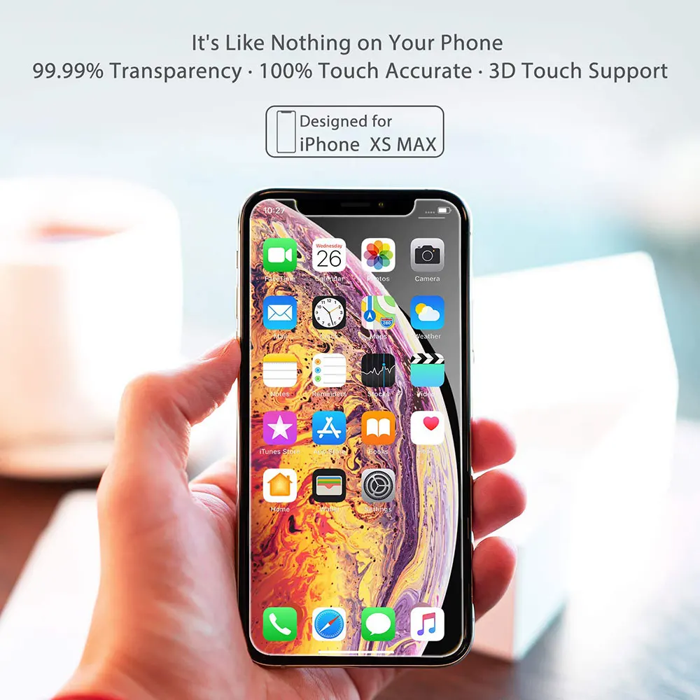 3 шт. защитная пленка из закаленного стекла для IPhone X XR XS 11 Pro Max 12 Mini 8 7 6 6S Plus 5 5S SE 2020