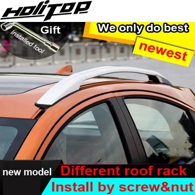 Подходит для крепления на крышу Honda HRV Vezel roof rail bar две модели установка с помощью
