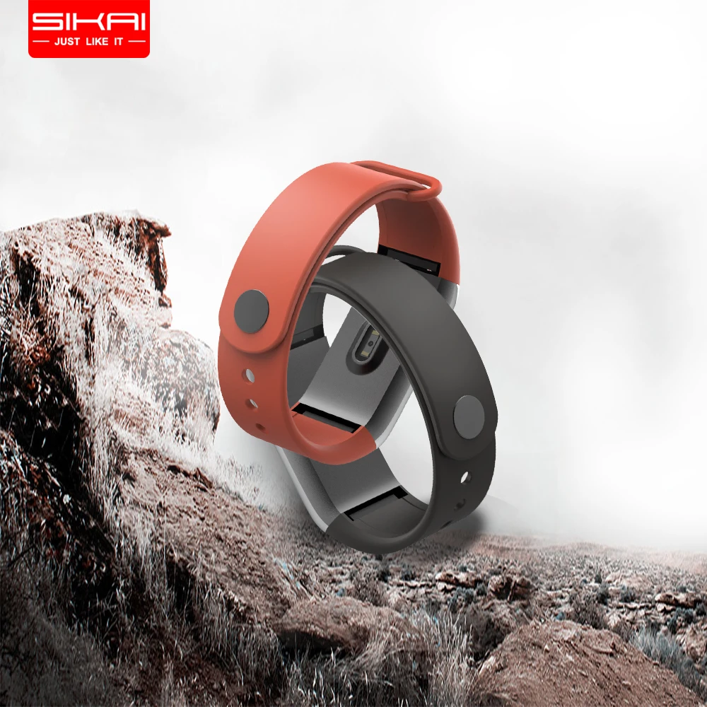 Силиконовый ремешок для часов SIKAI Huami Amazfit Cor сменные удобные цветные часы браслет